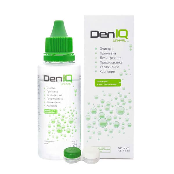Раствор для к/л DenlQ UNIHYAL 360 ml